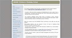 Desktop Screenshot of mdumcweekdayschool.org